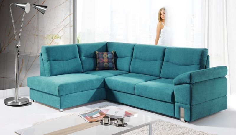 Rohová sedací souprava Salsa Trend (BK+2F) - každodenní spaní