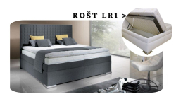 Postel Rialto a rošt LR1 - 160x200 s úložným prostorem