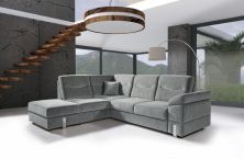 Rohová sedací souprava Salsa Trend (HOBK+EBK+2F) - každodenní spaní - LEVÁ varianta