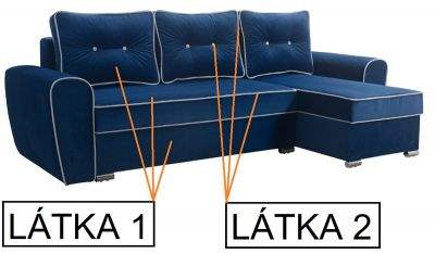 Rohová sedací souprava Artur 3.