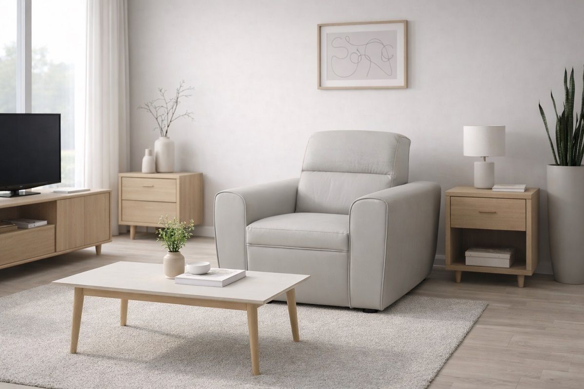 Kožené křeslo Tokio