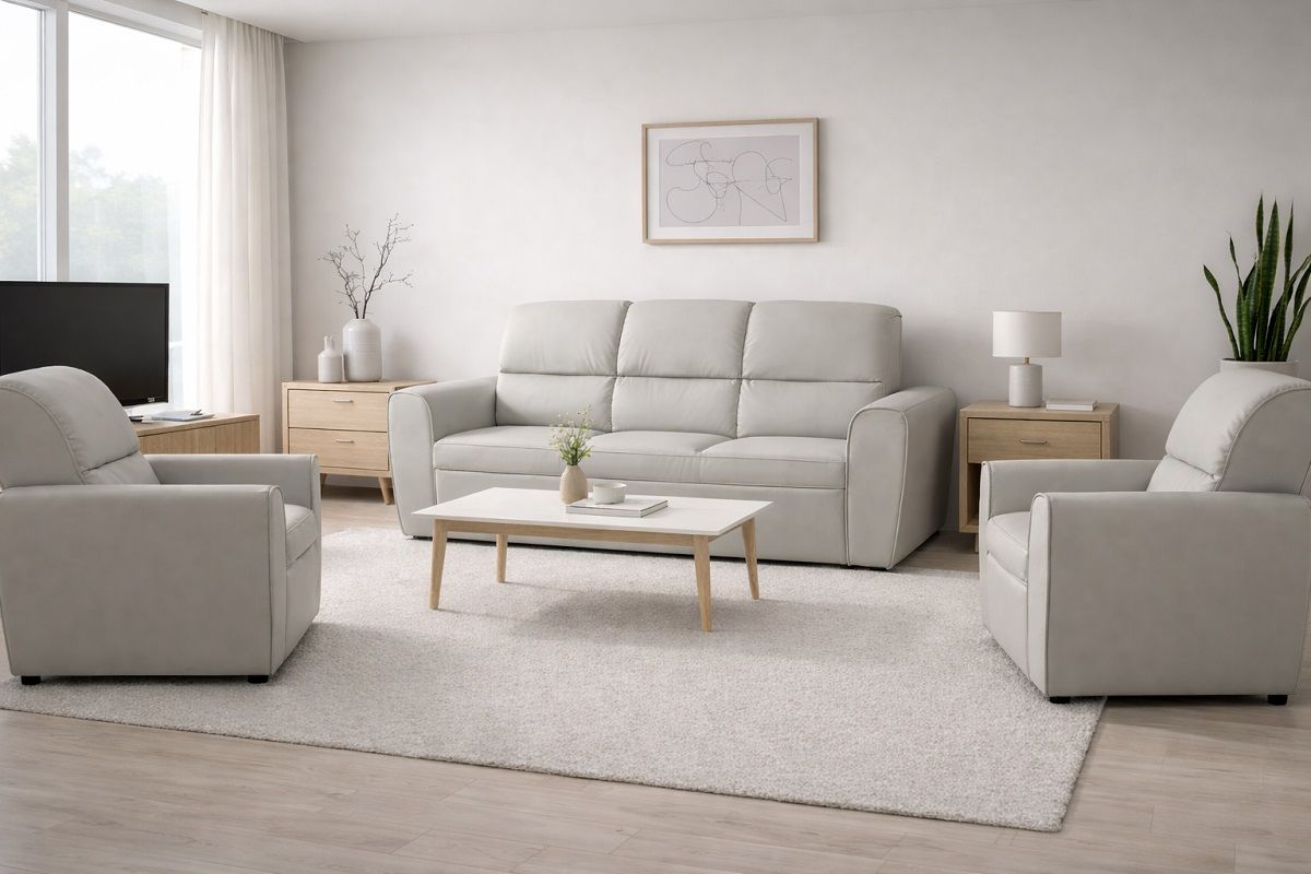 Kožená sedací souprava Tokio - 3+1+1