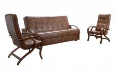 Kožená sedací souprava Dax lux - 3+1+1