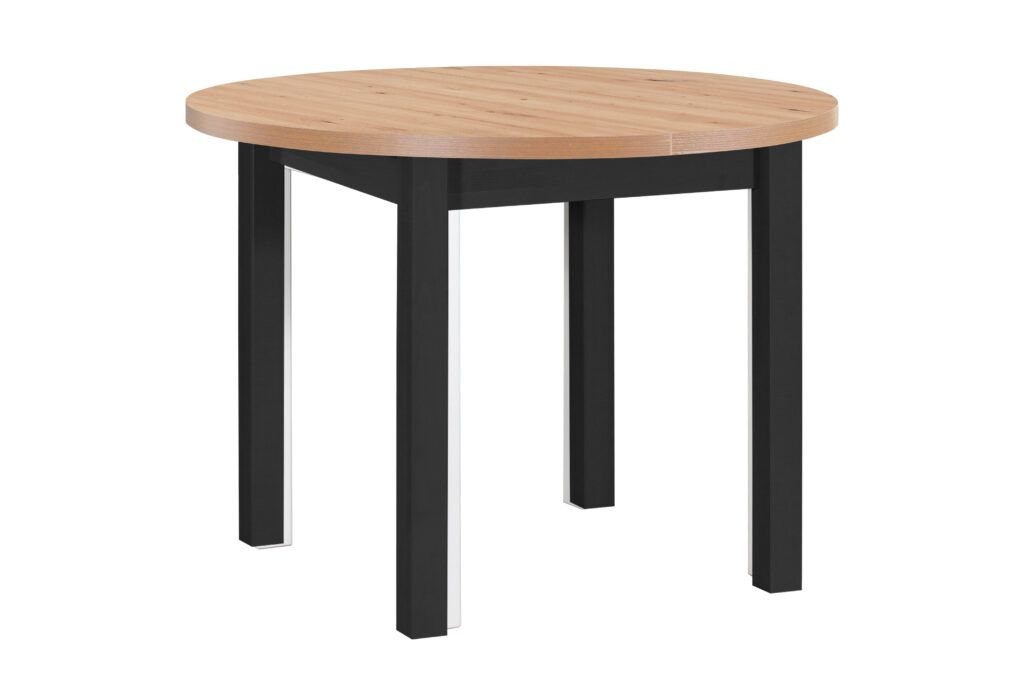 Jídelní stůl Poli 4 (100/180, lamino) - kulatý