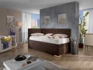 Boxspring Veneto - 100x200 s čely, masivní rošt - LEVÁ varianta