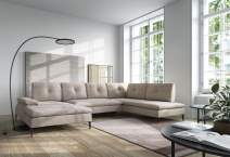 Rohová sedací souprava Zonda U2 - LEVÁ varianta