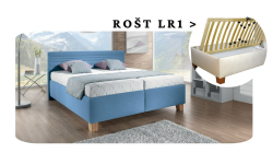 Postel Vivat s roštem LR1 - 180x200