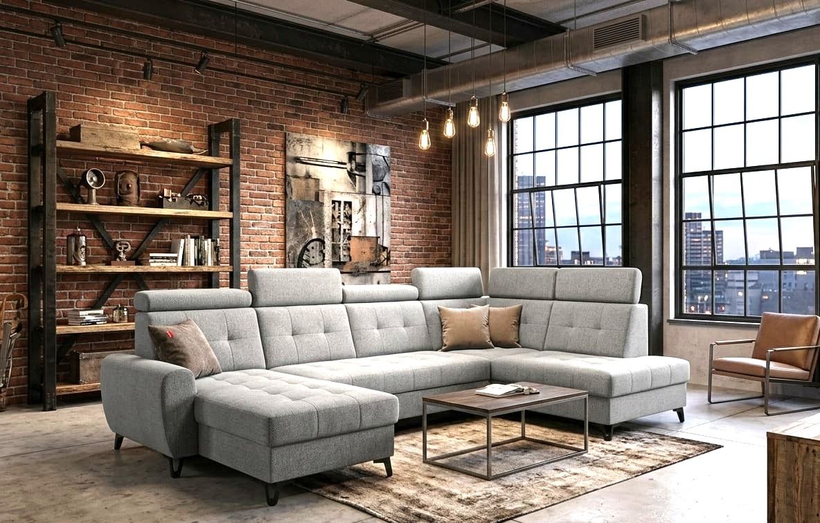 Rohová sedací souprava Lavax U XXL