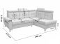Rohová sedací souprava Lavax XL Clasic