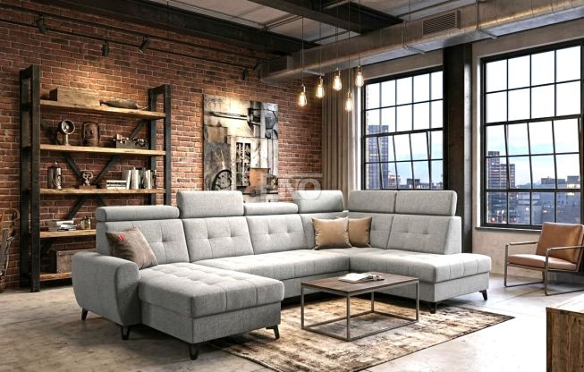 Rohová sedací souprava Lavax U XXL